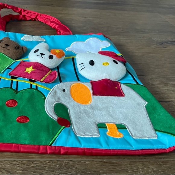 HELLO KITTY-NWOT 3D Character Multi-Material Tote - Picture 7 of 16